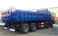 Thương mại 371 HP 8x4 Diesel Dump Truck, cát Dump Truck Q235 thép Body