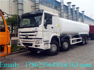 336 HP 8x4 Xe tải container nước / Xe tải nước thương mại 75km / H Tốc độ tối đa