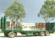 Xe tải chở hàng bán tải 60T, Xe tải thấp bán Trailer với hệ thống treo khí