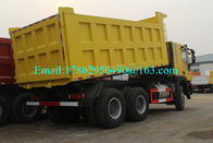 10 Wheeler 6x4 Yellow Dump Truck cho giải pháp dự án đường bộ ZZ3257N3847A