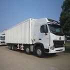 12 bánh xe 40 tấn thương mại hộp xe tải, đóng hộp xe tải 9.726l displacement