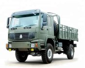 EURO II 8-15 Tấn 4x4 Xe tải chở hàng, HW76 Cab Xe tải hạng nặng ZZ2167M5227
