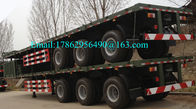 Ba xe tải nửa rơ moóc bán tải nặng 4xe 40ft với 28 tấn bánh răng hạ cánh