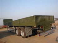 SINOTRUK 40ft Heavy Duty Semi Trailers Xe tải chở hàng 2/3 trục Với 40-60 tấn Cabuge