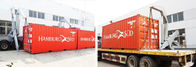 SINOTRUK XCMG 20ft Container Trailer, vận chuyển hàng hóa Thiết bị xử lý điều khiển từ xa