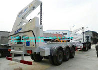 10 Wheeler 20ft 40ft Container bên nâng lên / Container Side Loader Trailer ISO phê duyệt