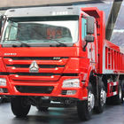380hp Heavy Duty Mining Dump Truck 8x4 Hộp số tự động với HW70 VOLVO Cab