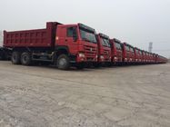Red SINOTRUK Euro II Mining Dump Truck Với Φ420mm đơn tấm khô ly hợp
