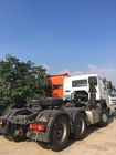 Đức ZF chỉ đạo tùy chỉnh máy kéo Trailer xe tải xe tải 6x4 10 Wheeler 400L DẦU TANK: