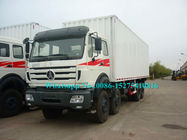 Bắc Benz thương hiệu mới 8x4 4134B 50Ton 340hp 12 bánh nặng Nặng Road Container Cargo Xe Tải cho Châu Phi