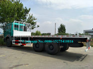 Rough Terrain Flatbed Xe tải chở hàng nặng 10 bánh cho DR CONGO Hiệu suất cao
