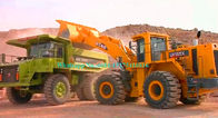 Tải trọng nặng 12 tấn Máy xúc bánh lốp lớn XCMG LW1200K với sử dụng thùng đá 6.5m3 nhập khẩu động cơ 418k Cummins