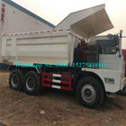 Sinotruck HOWO khai thác mỏ xe tải 30 tấn / 50 tấn / 70 tấn 6 * 4 420HP tipper xe tải ZZ5707S3840AJ