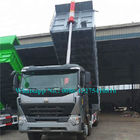 SINOTRUCK HOWO A7 371hp 8x4 12 bánh xe Heavy Duty khai thác mỏ Dump / Dumper xe tải vận chuyển cát mỏ đá