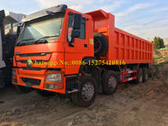 SINOTRUCK HOWO 371/420 hp 8x4 12 bánh xe Heavy Duty Khai thác mỏ Dump / Dumper / Tipper Xe tải Đối với Vận chuyển cát đá mỏ