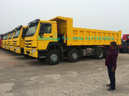 ZZ3317N3067W HOWO 371/420 hp 8x4 12 bánh xe Heavy Duty Khai thác mỏ Dump / Dumper / Tipper Xe tải Đối với Vận chuyển quặng đá cát