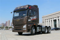 FAW JH6 Hướng dẫn sử dụng xe tải nặng 6x4 Máy kéo xe tải tay trái / phải Diesel WEICHAI Tùy chọn