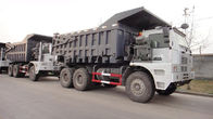 Xe tải tự đổ khai thác ZZ5707S3840AJ 6x4 70T với cabin bánh xe HW7D 3800 + 1500mm
