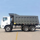 Xe tải tự khai thác Euro Two 50 tấn / 70 tấn 6 * 4 371 Hp Loại truyền dẫn thủ công