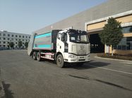 HJK5251ZYS5JF FAW 6X4 Công suất 20 Xe tải rác CBM Euro 3 / Euro 5