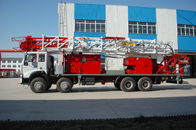 Máy khoan cầm tay 600 m gắn trên xe tải BZC600CA với khung gầm HOWO và động cơ 2300r / phút