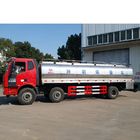 Xe tải chở sữa tươi 15001 - 30000L, FAW 15.3m3 304 Inox Vận chuyển 6 * 4