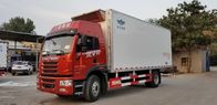 Diesel Fuel Loại Xe tải lạnh Container Xe tải chở hàng nặng 4x2 Tốc độ tối đa 96km / H