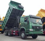 Euro 2 Howo 8x4 12 bánh xe tải cát Tipper / Xe tải tự đổ 40 tấn