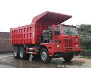 Xe tải tự đổ khai thác Sinotruk HOWO 70T Công suất tải 6X4 Ổ 420hp