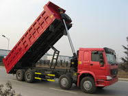 ZZ3317N3867 12 bánh xe tải tự đổ với 371HP Euro 2 màu đỏ