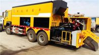 Xe tải bùn nhựa đường 3000L với xe tải xây dựng thùng / đường tổng hợp 8m3