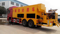 Xe tải bùn nhựa đường 3000L với xe tải xây dựng thùng / đường tổng hợp 8m3