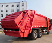 Xe tải thu gom rác thải Howo đỏ, 6 - 19 Xe tải rác rác khối