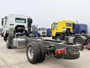 Xe tải chở hàng hạng nặng HOWO màu trắng 4x2 Euro 2 với động cơ 290 HP và hệ thống lái ZF8118