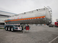 Oil Liquid Storage Tanker Trailer Trailer 30-50CBM 40 - 50 tấn Vật liệu thép carbon