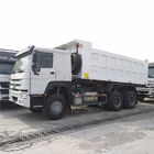 ZZ3257N3447A Xe tải tự đổ hạng nặng Howo 6x4 371hp với hệ thống lái ZF và trục trước HF9