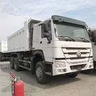 ZZ3257N3447A Xe tải tự đổ hạng nặng Howo 6x4 371hp với hệ thống lái ZF và trục trước HF9