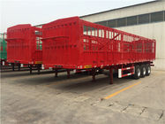 Q345 3 trục Xe tải tường cao 60 tấn Xe tải bán rơ moóc