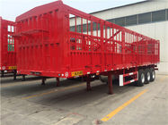 Q345 3 trục Xe tải tường cao 60 tấn Xe tải bán rơ moóc
