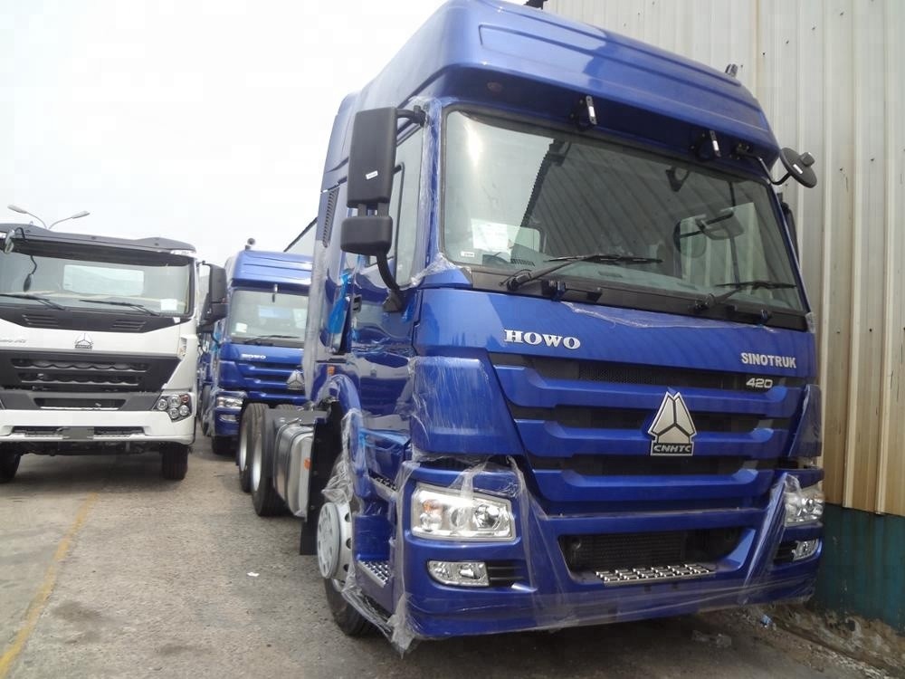 Blue Euro 2 6x4 Tractor Trailer Truckwith ZF8118 Công nghệ tay lái trái