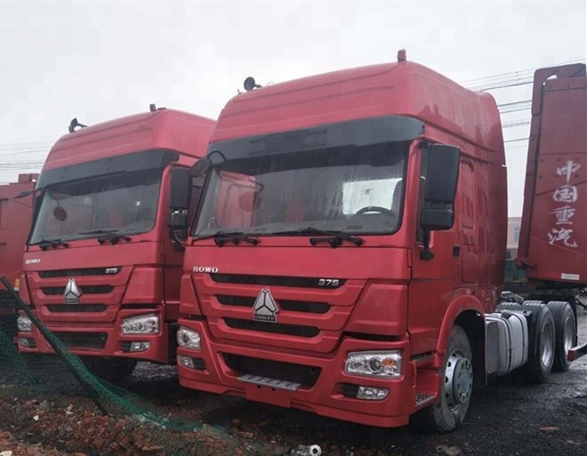 420 HP Sinotruk Howo 6x4 Máy kéo đầu xe tải với HW79 giường đôi Cab