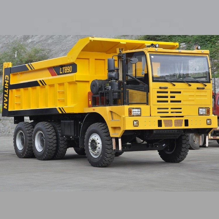 CT890 Off - Xe tải tự đổ hạng nặng để khai thác 50 tấn Euro 3 / 6X4 Xe tải tự đổ