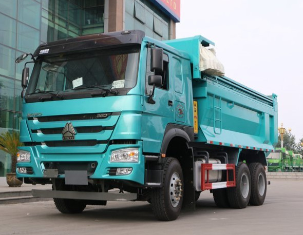 266-345hp Howo 6x4 Xe tải tự đổ 30 T Loại nhiên liệu Diesel Cấu trúc ổn định