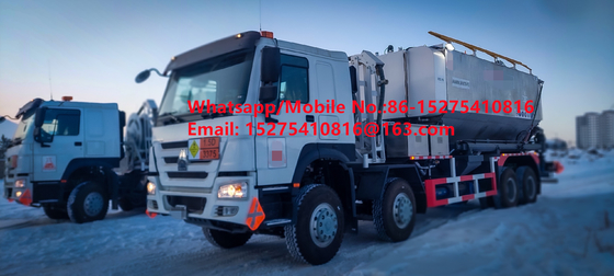 Công suất sạc hiệu quả cao 15/20/25Tn Heavy Ammonium oil explosive Bulk Truck MMU MEMU Cho Mông Cổ DR CONGO PERU Ghana khai thác mỏ