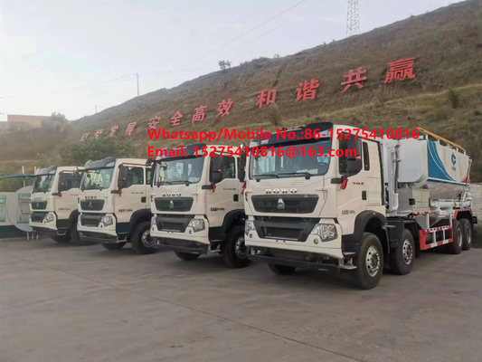 An toàn hoàn toàn thông minh độ tin cậy bộ đạp xe tải hàng loạt 15/20/25Ton Heavy Ammonium dầu nổ Emulsion ANFO xe tải MMU MEMU Cho Mông Cổ DR CONGO PERU Ghana khai thác mỏ nổ
