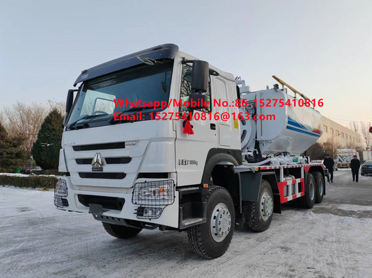 An toàn hoàn toàn thông minh độ tin cậy bộ đạp xe tải hàng loạt 15/20/25Ton Heavy Ammonium dầu nổ Emulsion ANFO xe tải MMU MEMU Cho Mông Cổ DR CONGO PERU Ghana khai thác mỏ nổ