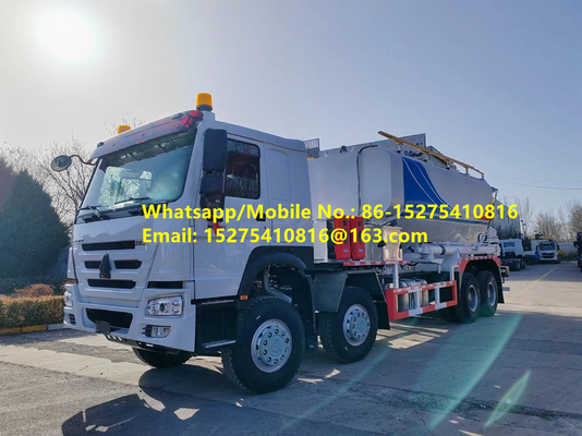Tùy chỉnh Chất lượng tốt HOWO 15/20/25T BCLH-15 Địa điểm hỗn hợp hạt amoniac chất nổ ANFO Xe tải nhũ khí chất nổ di động Đơn vị sản xuất Mongolia уул уурхайн тэсэлгээний MEMU MMU BCLH/BCZH/BCRH