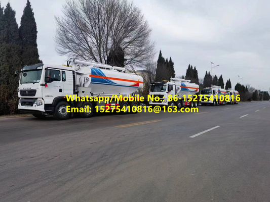 Tùy chỉnh Chất lượng tốt HOWO 15/20/25T BCLH-15 Địa điểm hỗn hợp hạt amoniac chất nổ ANFO Xe tải nhũ khí chất nổ di động Đơn vị sản xuất Mongolia уул уурхайн тэсэлгээний MEMU MMU BCLH/BCZH/BCRH