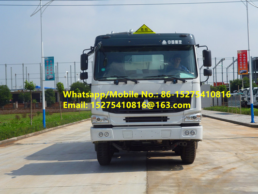 Hoàn toàn thông minh TREAD HOWO 15/20/25T BCLH-15 Trên trang web hỗn hợp hạt amoniac chất nổ ANFO Xe tải nhũ khí chất nổ di động Đơn vị sản xuất Mông Cổ