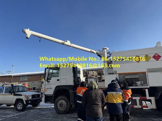Giá trị tốt theo yêu cầu HOWO 15/20/25T BCLH-15 chất nổ ammonium hạt hỗn hợp tại chỗ ANFO Xe tải nhũ khí chất nổ di động Đơn vị sản xuất Mongolia уул уурхайн тэсэлгээний MEMU MMU BCLH/BCZH/BCRH